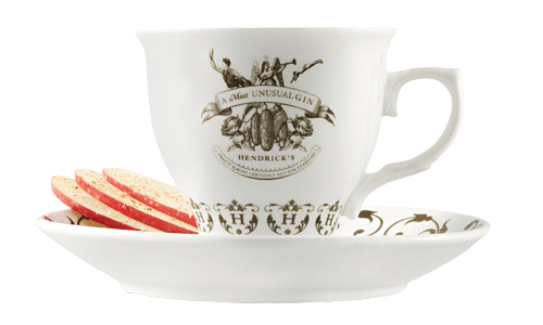 Christmas hot spiced apple drink