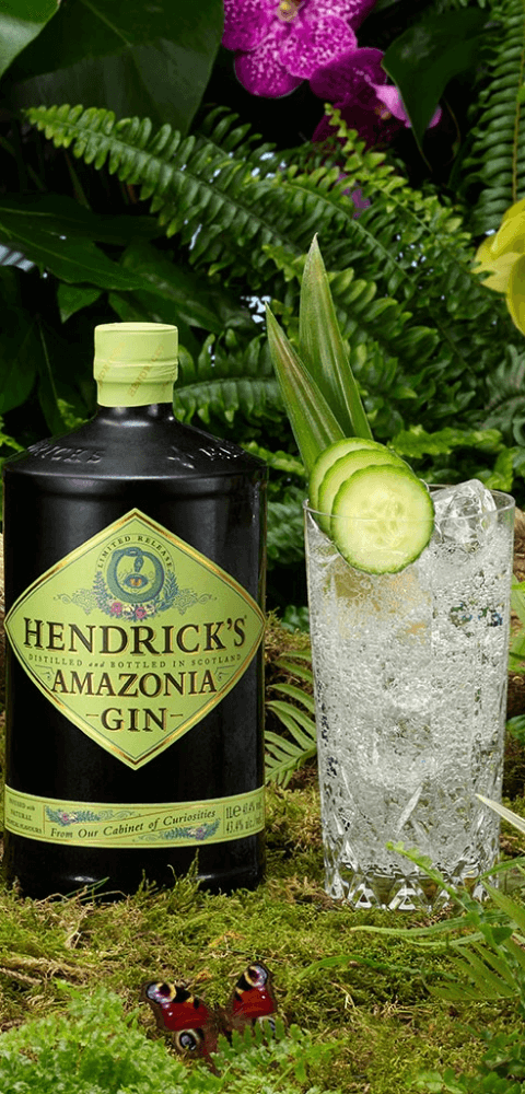 Hendrick's Gin Amazonia & Tonic Cocktail