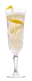 Hendrick's Gin French 75 Cocktail